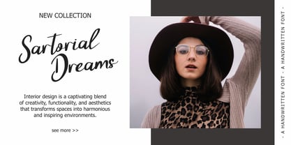 FA Tiffrose Soulle Font Poster 4