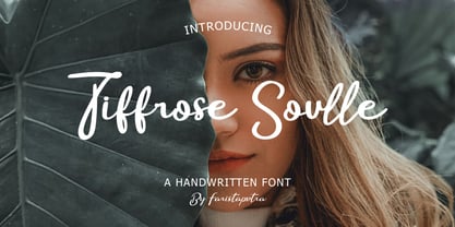 FA Tiffrose Soulle Font Poster 1