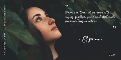 FA Tiffrose Soulle Font Poster 3