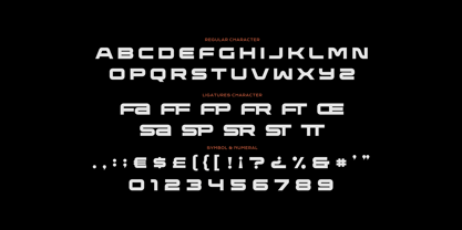 Force Light Font Poster 6