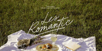 Les Romantic Font Poster 1