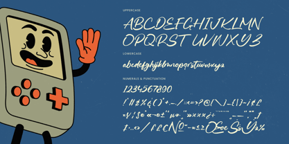 Handout Black Font Poster 14