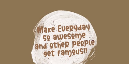 Senoya Bright Font Poster 3