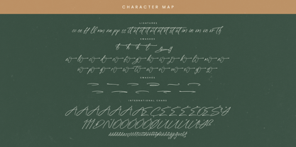 Feather Font Poster 8