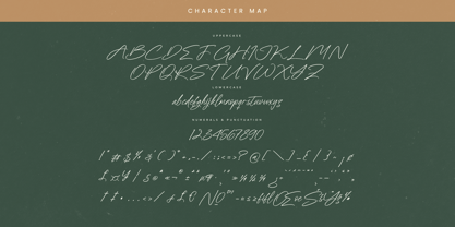 Feather Font Poster 7