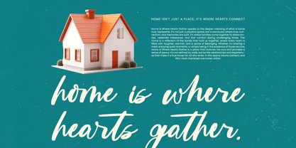 Junction Pathline Font Poster 6