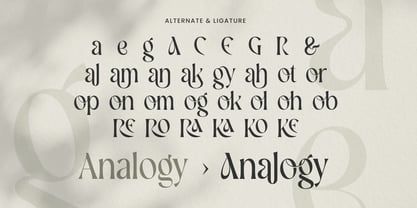 Bokeh Font Poster 8