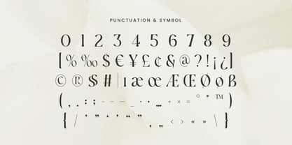 Bokeh Font Poster 11