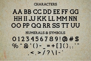 Gravebone Font Poster 2