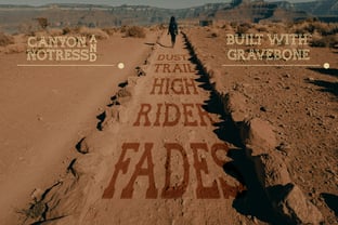 Gravebone Font Poster 6