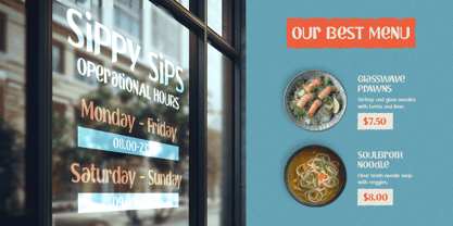 Aleygo Font Poster 3