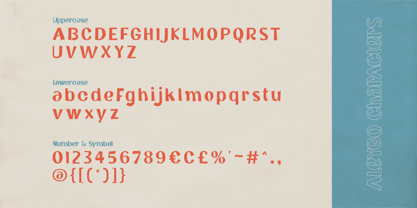 Aleygo Font Poster 9