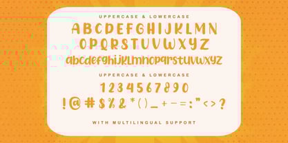 Sandy Kids Font Poster 8