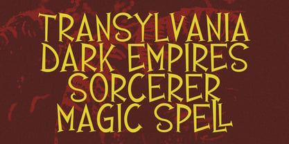 MC Tonicanno Font Poster 5