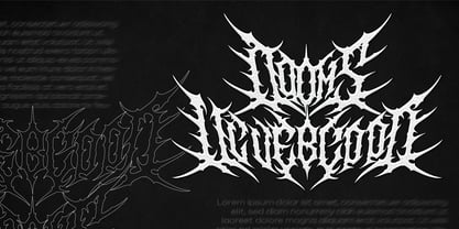 Skyreaper Font Poster 6