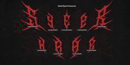 Skyreaper Font Poster 10