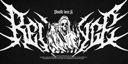 Skyreaper Font Poster 4