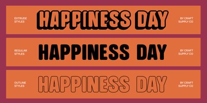 Arnel Rounded Font Poster 8