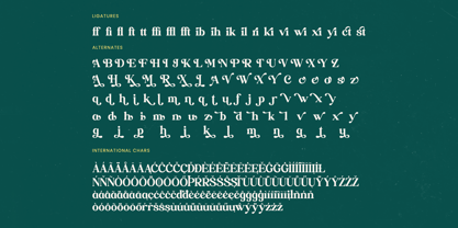 Builds Haven Font Poster 15