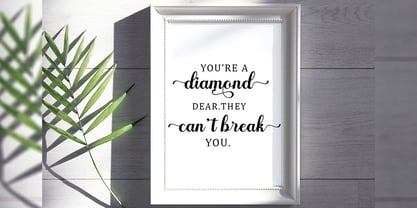 Hillany Script Font Poster 7