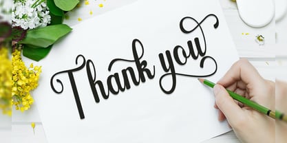 Hillany Script Font Poster 8