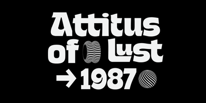 Fd Infro Font Poster 3