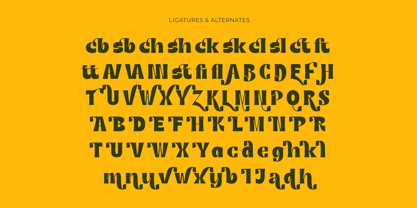 Bague Scout Font Poster 14