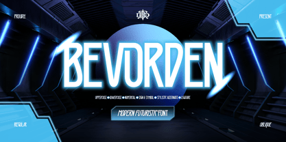 Bevorden Font Poster 1