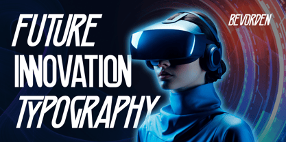 Bevorden Font Poster 12