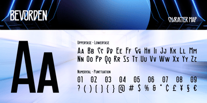 Bevorden Font Poster 2