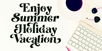 Delights Kalista Font Poster 8