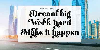 Delights Kalista Font Poster 7