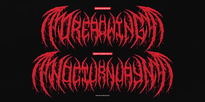 The Suicide Font Poster 5