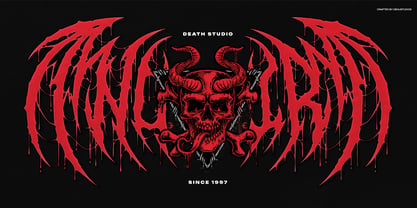 The Suicide Font Poster 3