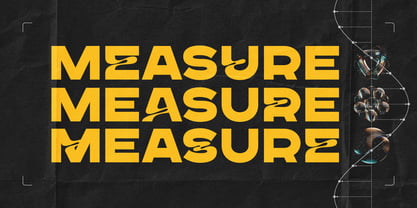 Axial Theory Font Poster 5