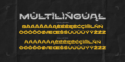 Axial Theory Font Poster 7