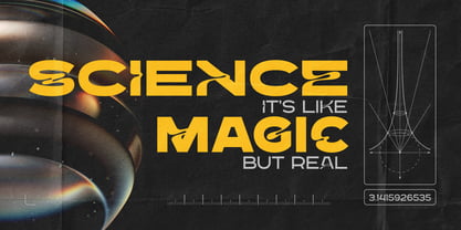 Axial Theory Font Poster 4