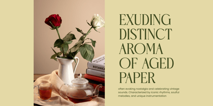 Royale Grosta Font Poster 6