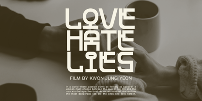 Hanjaku Namseo Font Poster 3