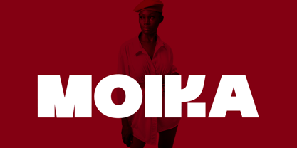 Moika Display Font Poster 1