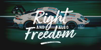 Hanboe Brush Font Poster 4