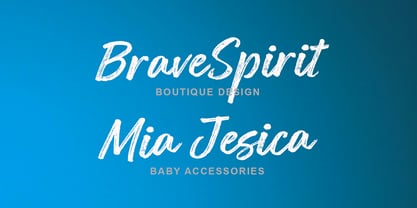 Hanboe Brush Font Poster 2