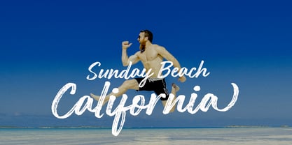 Hanboe Brush Font Poster 3