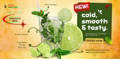 Muser Drink Font Poster 6