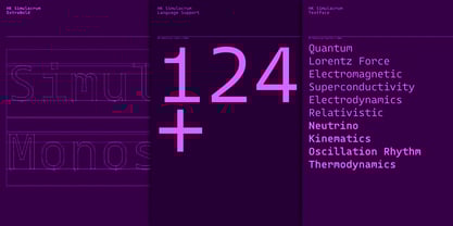 HK Simulacrum Font Poster 5