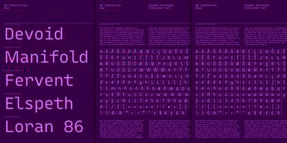 HK Simulacrum Font Poster 4