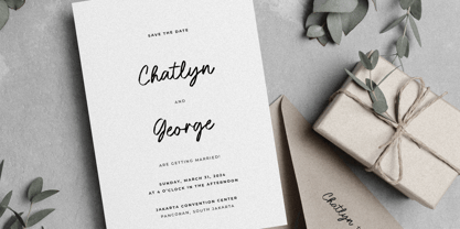 Brittney & Jasmine Font Poster 2