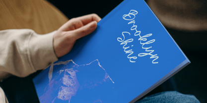 Brittney & Jasmine Font Poster 9