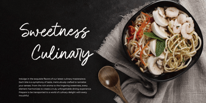 Brittney & Jasmine Font Poster 12