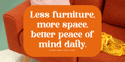 Bruge Vibes Font Poster 2